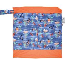 Mała wielorazowa torba na suwak, Twilight Garden