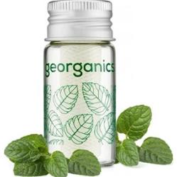 Nauralna nić jedwabna w szklanym opakowaniu Zero Waste, do codziennej higieny, smak mięty pieprzowej, 30 m