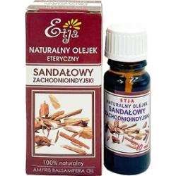 Naturalny olejek eteryczny sandałowy zachodnioindyjski, 10 ml