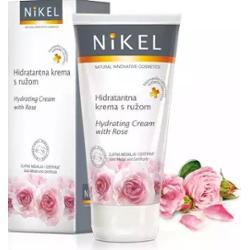 Nawilżający krem do twarzy z różą, 50 ml