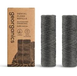 REFILL, Nić dentystyczna z węglem i fluorem 100 m (2x50 m)