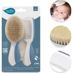 Zestaw dla dzieci: szczotka i grzebień, Powder Blue