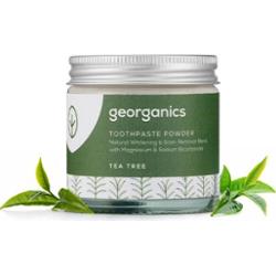 Mineralny proszek do mycia zębów, naturalny skład, do codziennej pielęgnacji, smak ziołowy (drzewo herbaciane), 60 ml