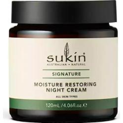 SIGNATURE, Odbudowujący krem nawilżający do twarzy na noc, 120 ml