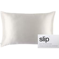 Slip - Poszewka Na Poduszkę Z Czystego Jedwabiu - Queen - Pillowcase Queen White - Dla Kobiet