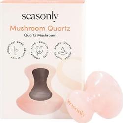 Seasonly - Quartz gua Sha - Kamień Do Masażu Konturów Oczu - Tool Quartz Eye Area Massage - Dla Kobiet