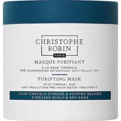 Christophe Robin - Detoksykująca I Rewitalizująca Pielęgnacja Włosów Z Błotem Termalnym - Purifying Mud Pielęgnacja Twarzy 250ml - Dla Kobiet