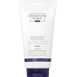Christophe Robin - Night Recovery Cream - Krem Na Noc Do Włosów - Night Recovery Cream 150ml - Dla Kobiet