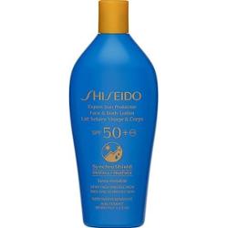 Shiseido - Synchroshield - mleczko Do Opalania Twarzy I Ciała Spf 50+ - Expert Sun P Lotion Spf50+ 300ml - Dla Kobiet