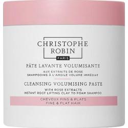 Christophe Robin - Pasta Myjąca Zwiększająca Objętość Z Wyciągami Z Róży - Cleansing Volume Paste Clay And Rose - Dla Kobiet