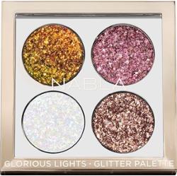 Nabla - glorious glitter Palette - Paleta Cieni - glorious Lights glitter Palette - Dla Kobiet