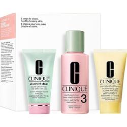 Clinique - 3 Step Refresh 3 Set - Zestaw Do Pielęgnacji Twarzy - Set Step Type 3 - Dla Kobiet