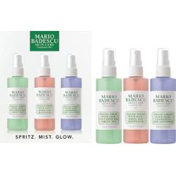 Mario Badescu - Spritz Mist glow - Zestaw Mgiełek Do Twarzy - 3 X 118 ml - Dla Kobiet