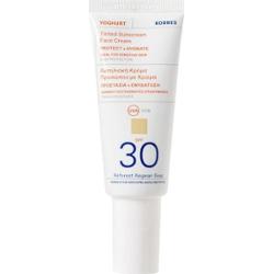 Korres - Yoghurt - Koloryzujący Krem Ochronny Do Twarzy Spf30 - Sun Yog. Tint. Face Spf30 - Dla Kobiet