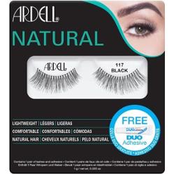 Ardell - Ardell 117 - Rzęsy Na Pasku W Zestawie Z Klejem Duo - False Lashes Natural 117 - Dla Kobiet