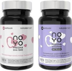 Noyo Pharm - Noyo Pregna Bez Żelaza - Suplement Diety - Mom Noyo Pregna Bez Zelaza - Dla Kobiet