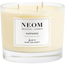 Neom Organics London - Bonheur Szczęście – Świeca Zapachowa - Happiness Candle (3 Wicks) 420g - Dla Kobiet