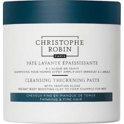 Christophe Robin - Pasta Myjąca Zwiększająca grubość Z Algą Tahitańską - Cleansing Thickening Paste Clay & Algae - Dla Kobiet
