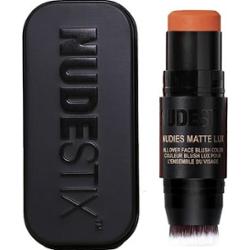 Nudestix - Nudies All Over Face Matte Lux — Róż W Sztyfcie - Nudies Matte Lux Blush - Dolce Darlin' - Dla Kobiet