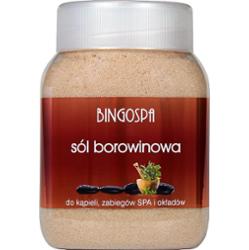 BingoSpa Sole Kąpielowe Sól borowinowa do kąpieli i okładów z wyciągiem z lawendy 1250 g