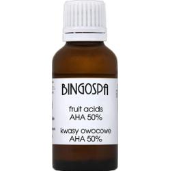 Kwasy owocowe AHA 50% 50g BINGOSPA