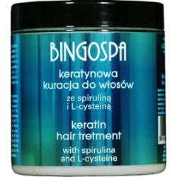 Keratynowa kuracja do włosów ze spiruliną i L-cysteiną BINGOSPA