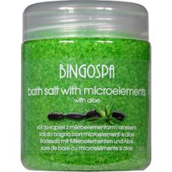 Niepieniąca Sól do kąpieli z mikroelementami i aloesem BINGOSPA