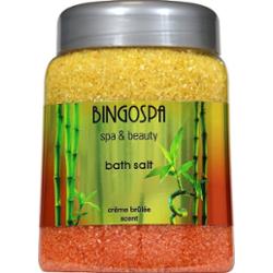 Sól do kąpieli o zapachu crème brûlée BINGOSPA spa & beauty