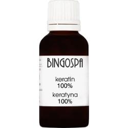ZWIĘKSZA OBJĘTOŚĆ WŁOSÓW Keratyna 100% BINGOSPA 30 ml