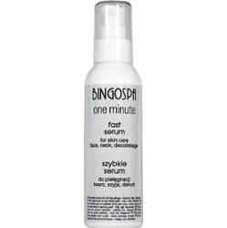 Szybkie serum twarz szyja dekolt BINGOSPA one minute