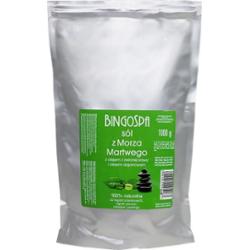 Sól z minerałami Morza Martwego z olejem z zielonej kawy i olejem arganowym BINGOSPA