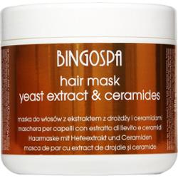 BingoSpa Pielęgnacja włosów Maska do włosów z ekstraktem z drożdży 500 ml