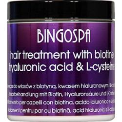 Kuracja do włosów z biotyną, kwasem hialuronowym i L-cysteiną BINGOSPA