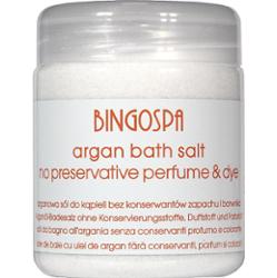 Sól arganowa - kąpiel - peeling - jacuzzi - okłady BINGOSPA
