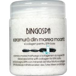 BingoSpa Sole Kąpielowe Solanka z minerałami Morza Martwego z kolagenem transdermalnym 550 g