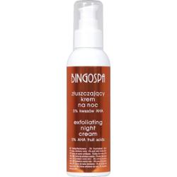 Złuszczający krem na noc 5% kwasów AHA BINGOSPA