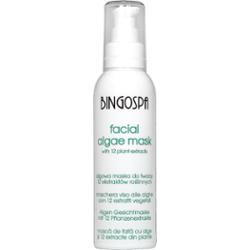 Algowa maska do twarzy wzbogacona o 12 ekstraktów roślinnych BINGOSPA