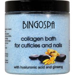 BingoSpa Pielęgnacja dłoni Kolagenowa kąpiel do skórek i paznokci z żeń-szeń 300 g