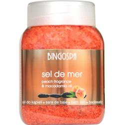 Sel de Mer brzoskwinia i olejek makadamia 1350 g BINGOSPA