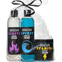 NA PREZENT DLA MĘŻCZYZNY ZESTAW - ŻEL - SZAMPON - SÓL FOR MEN