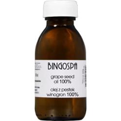 Olej z pestek winogron 100% BINGOSPA 100 ml