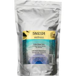 Sól z minerałami Morza Martwego, ekstraktem z aloesu, lnu i rumianku BINGOSPA wellness