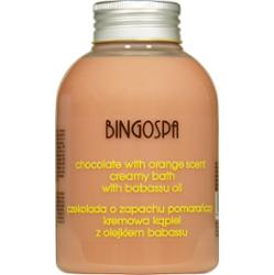 Czekolada o zapachu pomarańczy Kremowa kąpiel z olejkiem babassu BINGOSPA