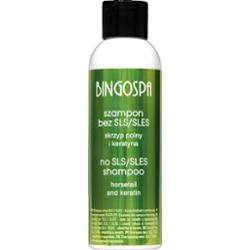 Szampon bez SLES/SLS ze skrzypem polnym i keratyną 150 ml BINGOSPA