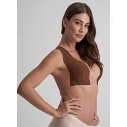 Bye Bra Taśma w kolorze brązowym do oklejania biustu - 5 x 500 cm rozmiar: onesize