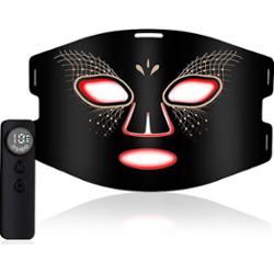 DAM Maska LED w kolorze czarnym do twarzy rozmiar: onesize