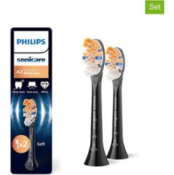 Philips Sonicare Premium All-in-One HX9092/88 końcówki wymienne do szczoteczki do zębów Black 2 szt.