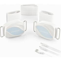 InnovaGoods Wibracyjny pas w kolorze białym do masażu rozmiar: onesize