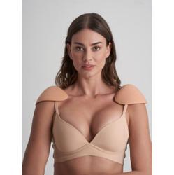 Bye Bra Nakładki w kolorze beżowym na ramiona rozmiar: onesize