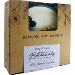 Świeca zapachowa z 3 knotami Zapach Owoce Leśne & Czarna Porzeczka 200 g Botanical Aromatherapy